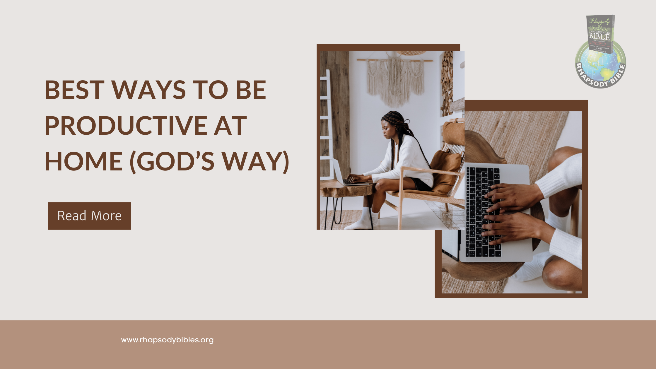Best Ways to Be Productive at Home (God’s Way)