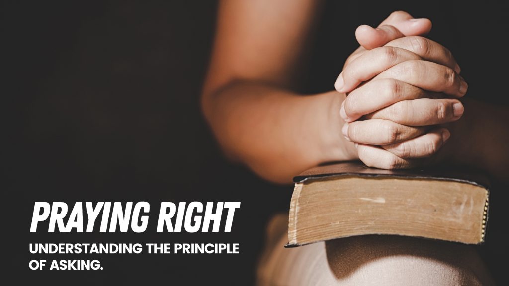 Praying Right - Web Banner